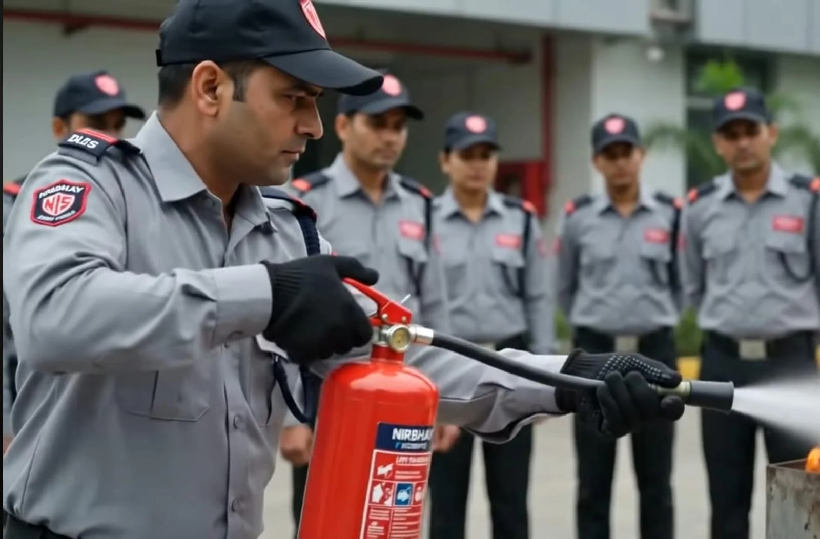 Fire extinguisher training